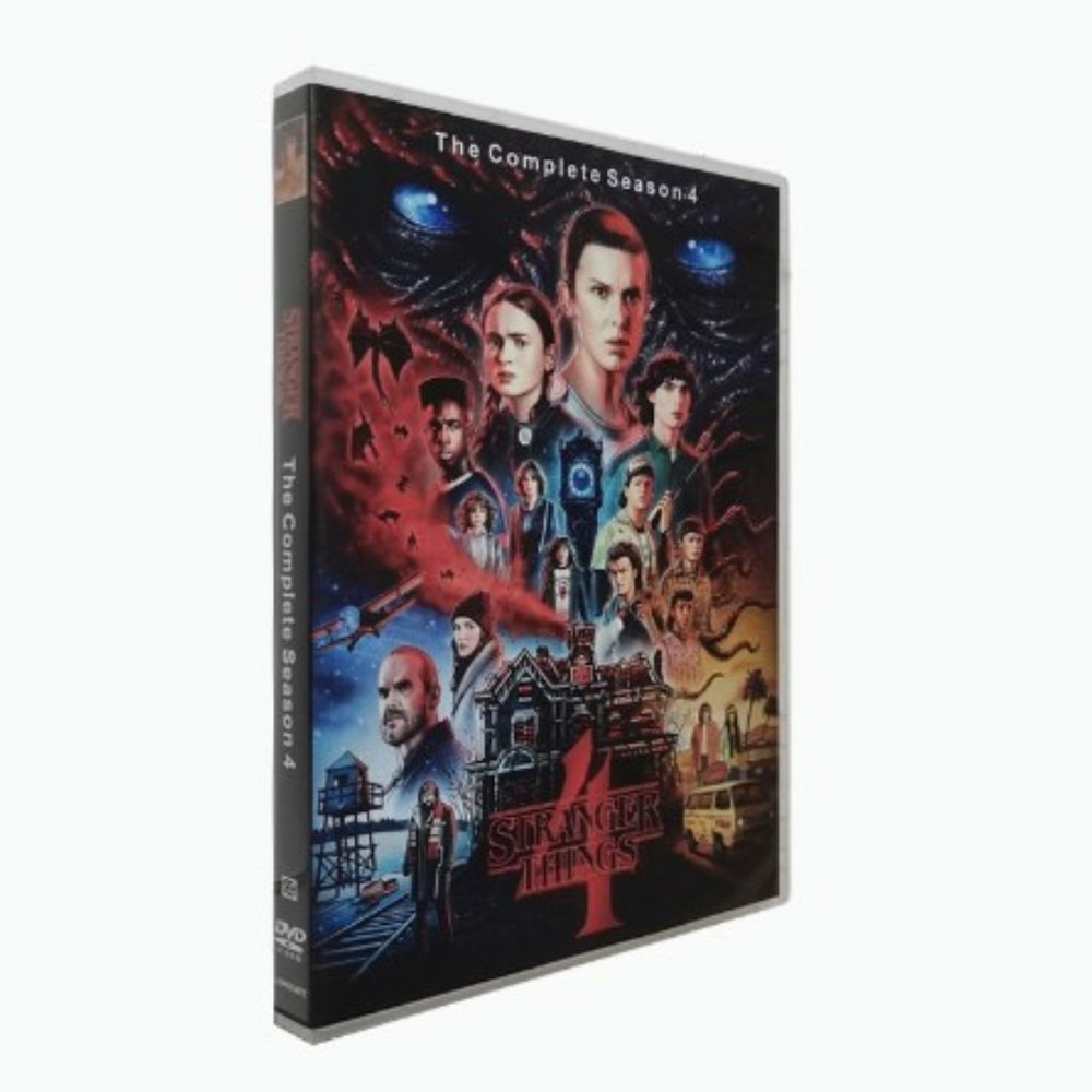 Stranger Things Season 4 (3-disc,DVD）Brand New Region 1 fast shipping